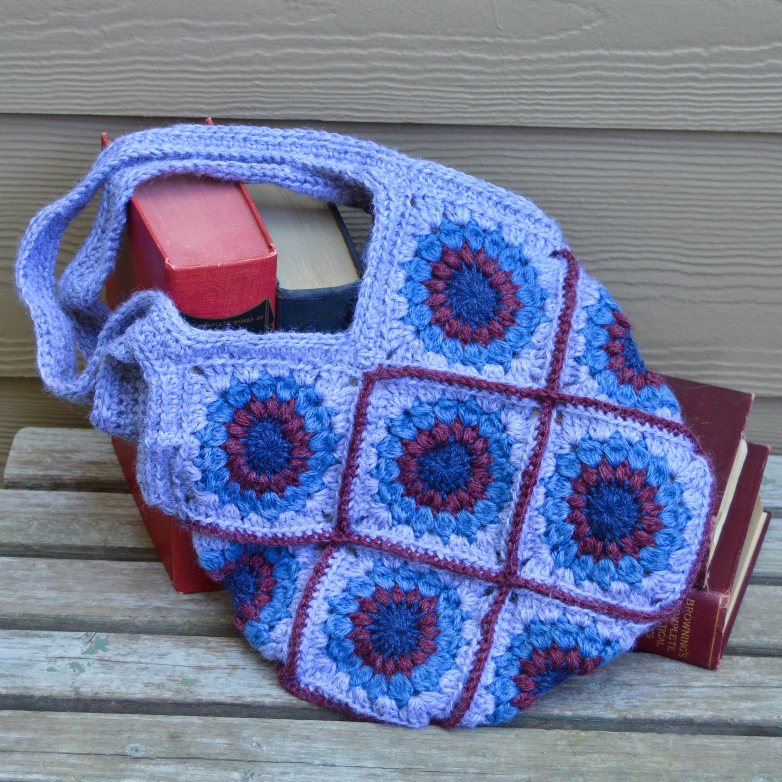 Crocheted Sunflower Bag