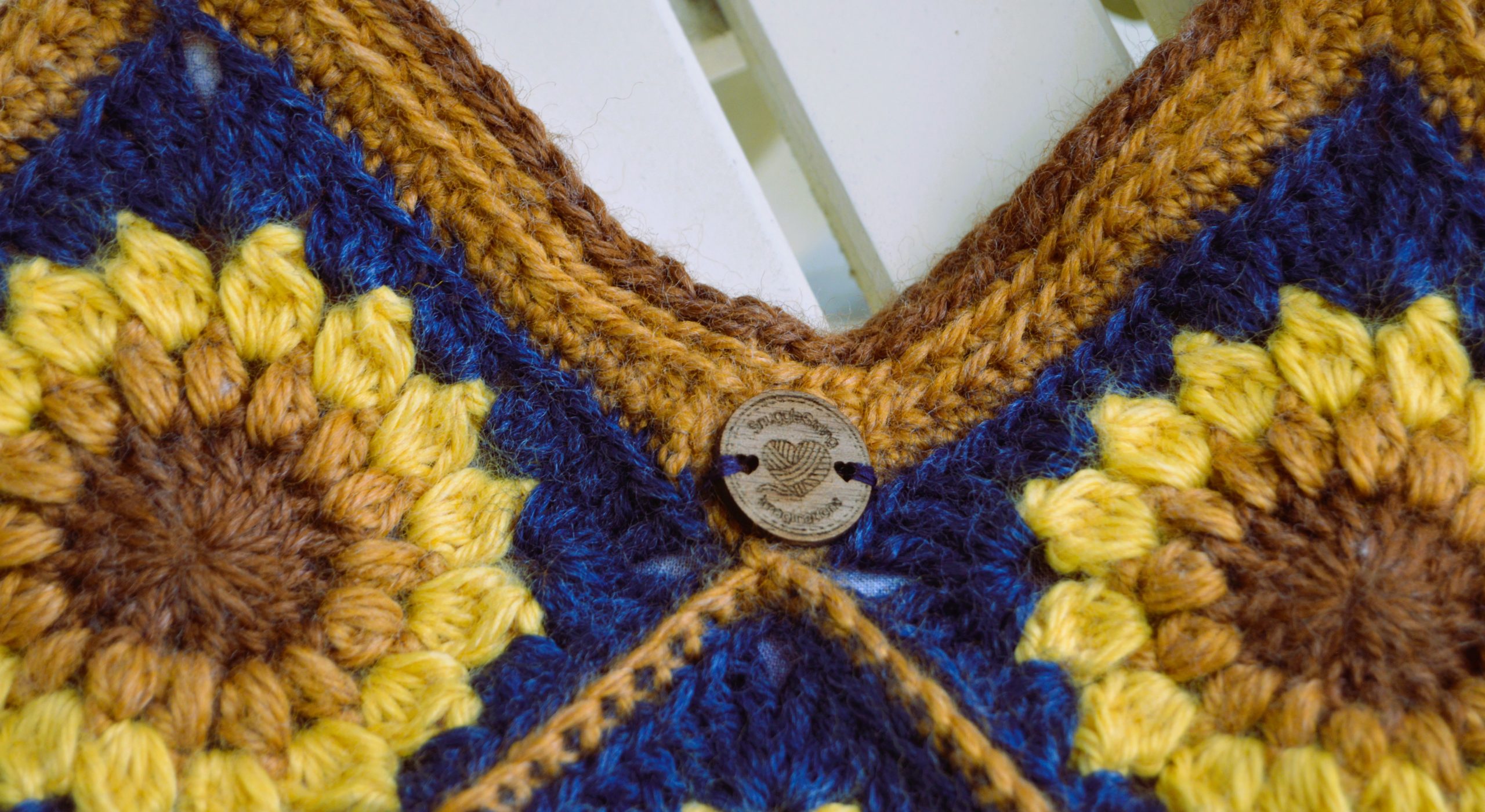 Crocheted Sunflower Bag - Image 5