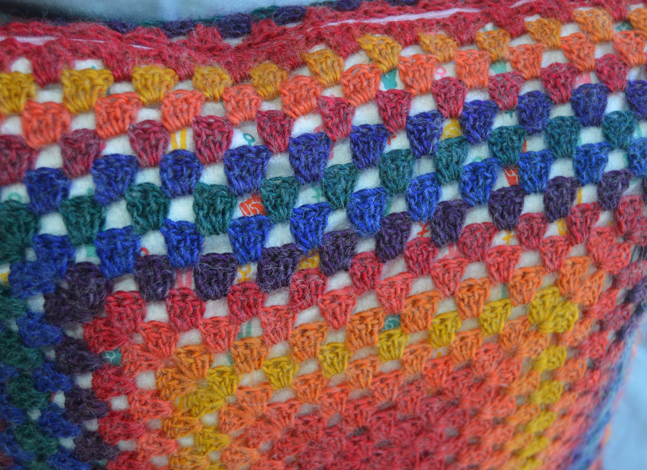 Rainbow Throw Pillow