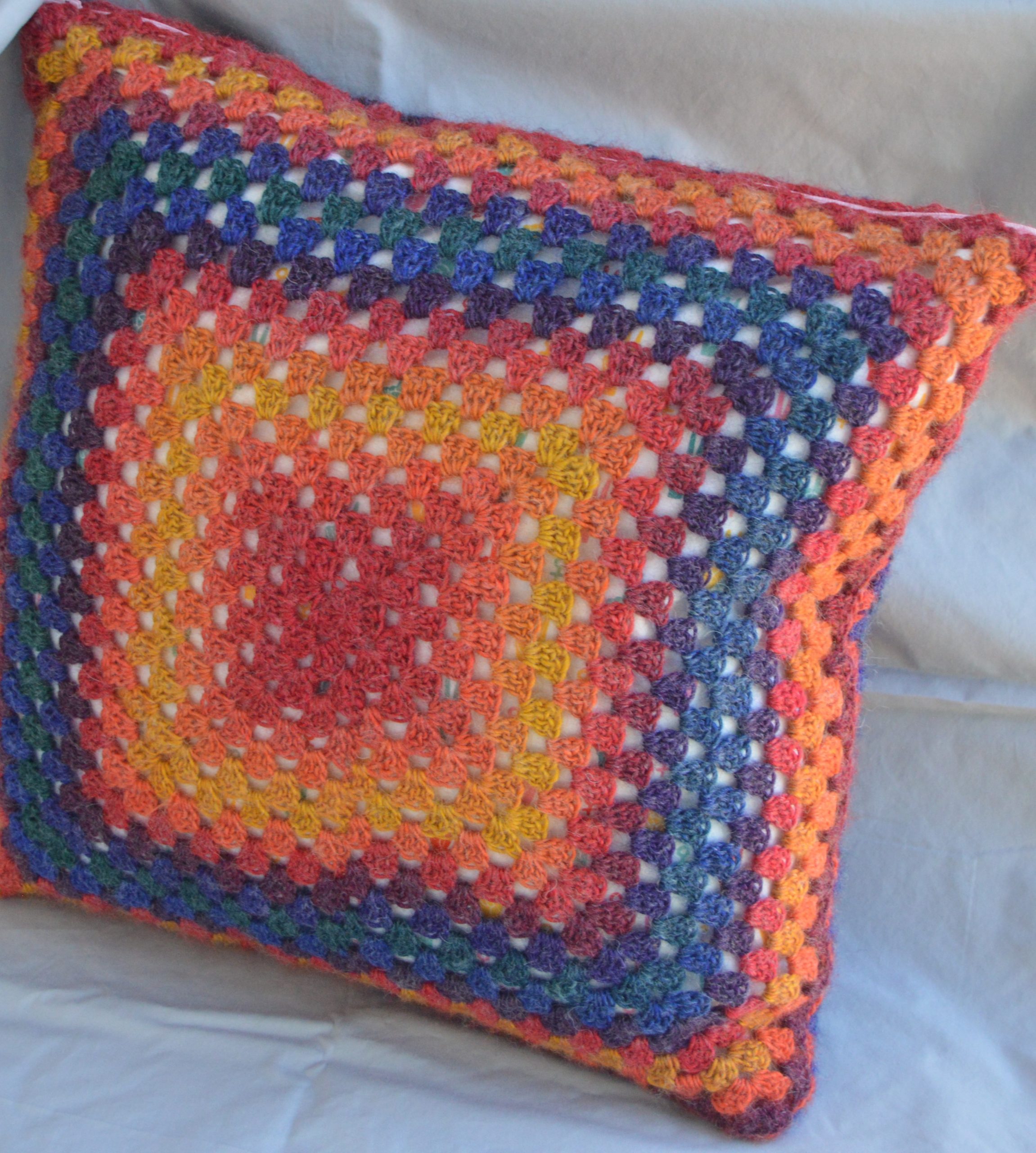 Rainbow Throw Pillow - Image 3