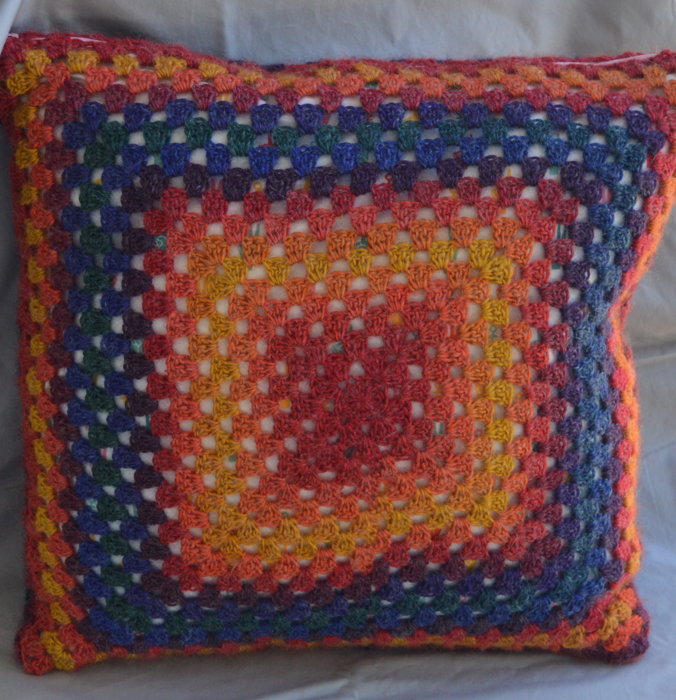 Rainbow Throw Pillow - Image 2