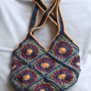 Crocheted Sunflower Bag