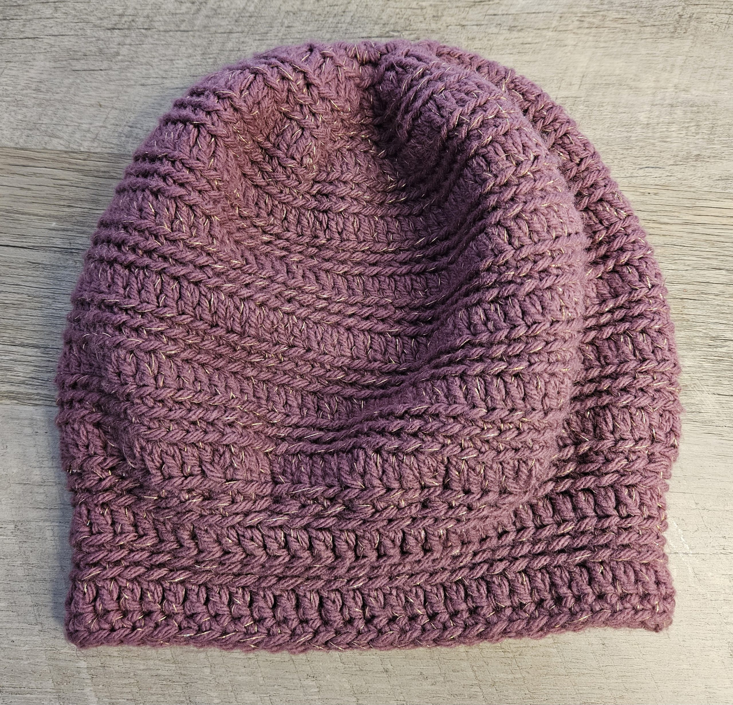 Pink Slouchy Beanie - Image 2